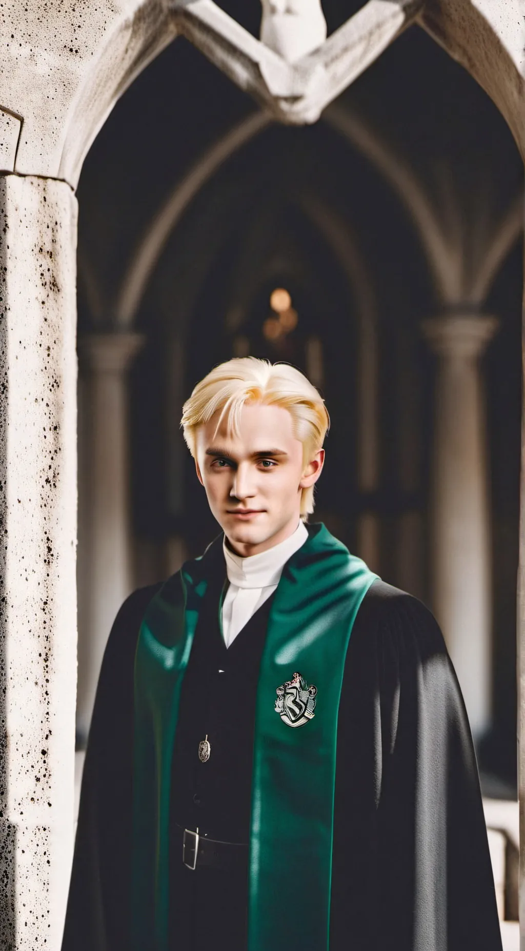 ai character: Malfoy & Potter  background