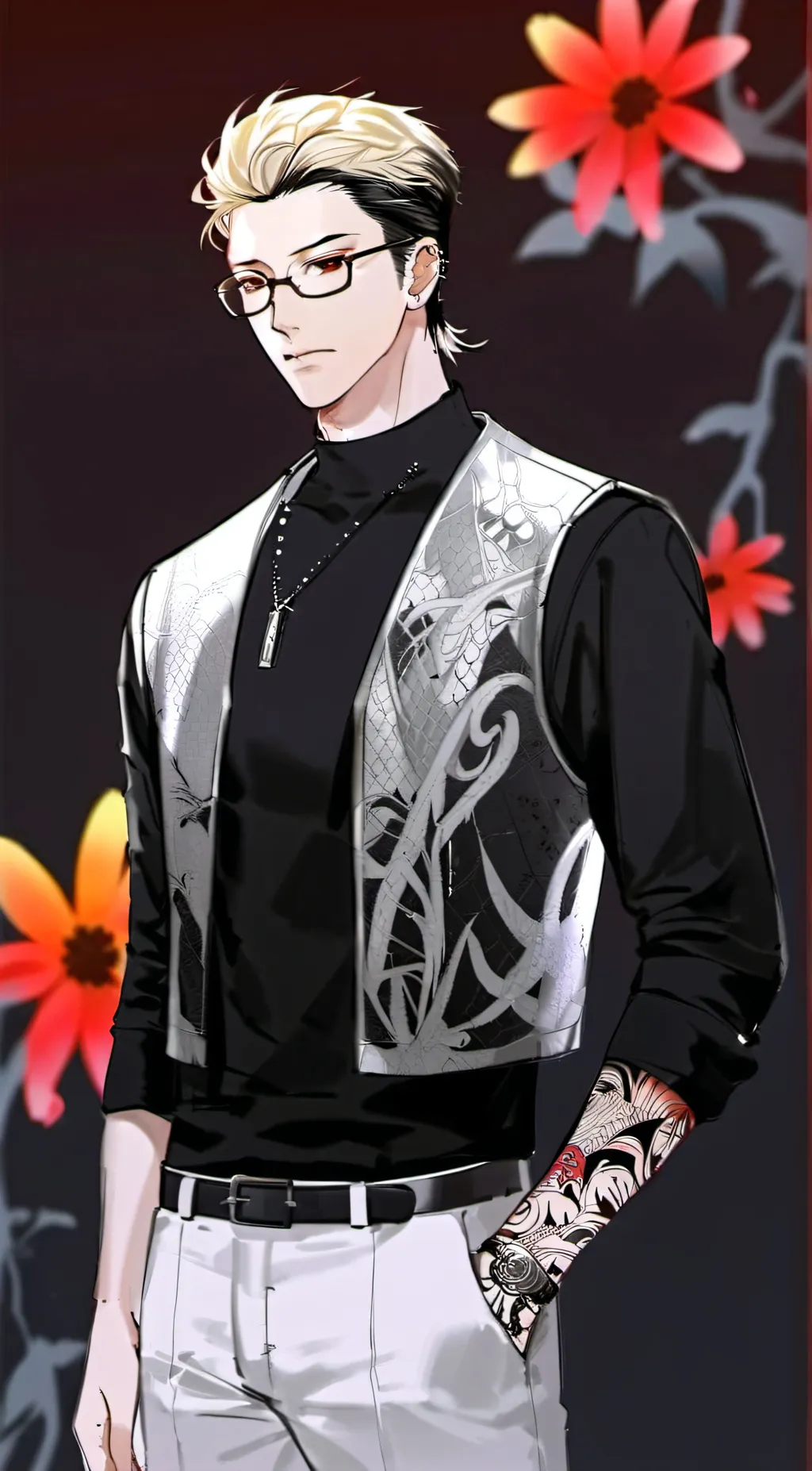 ai character: Lookism background
