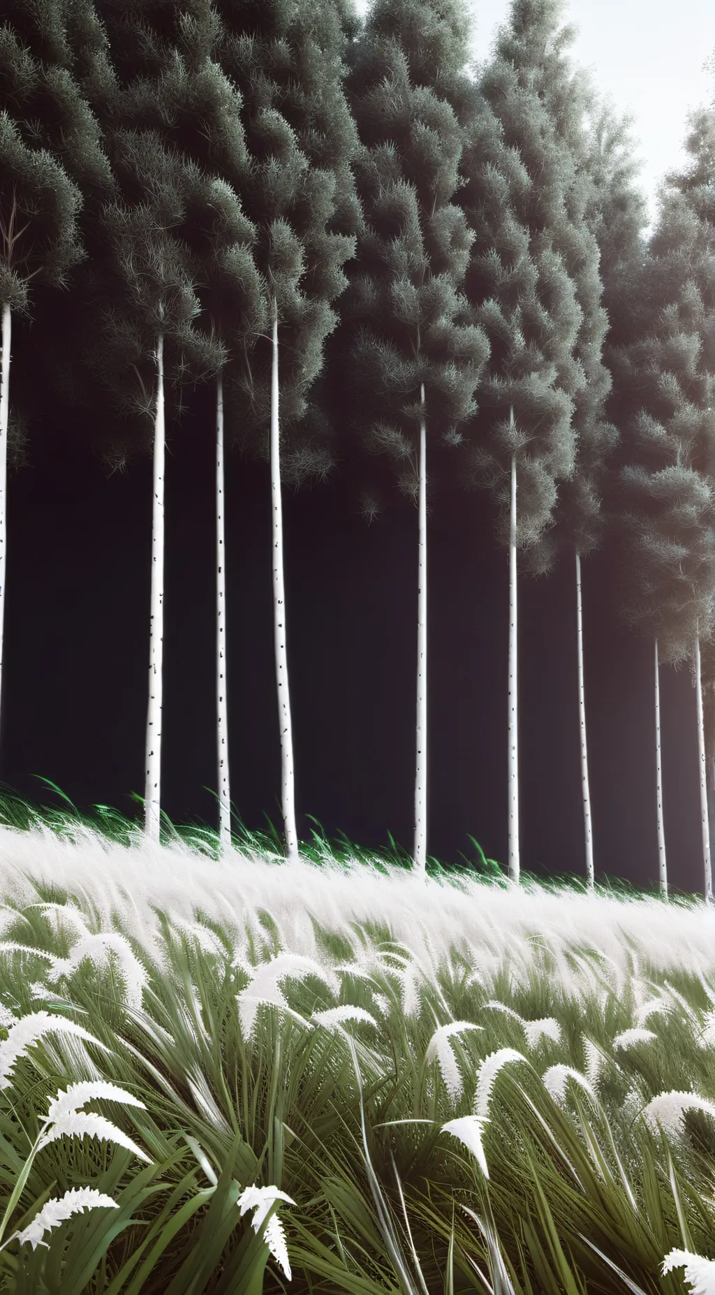 ai character: GRASS background