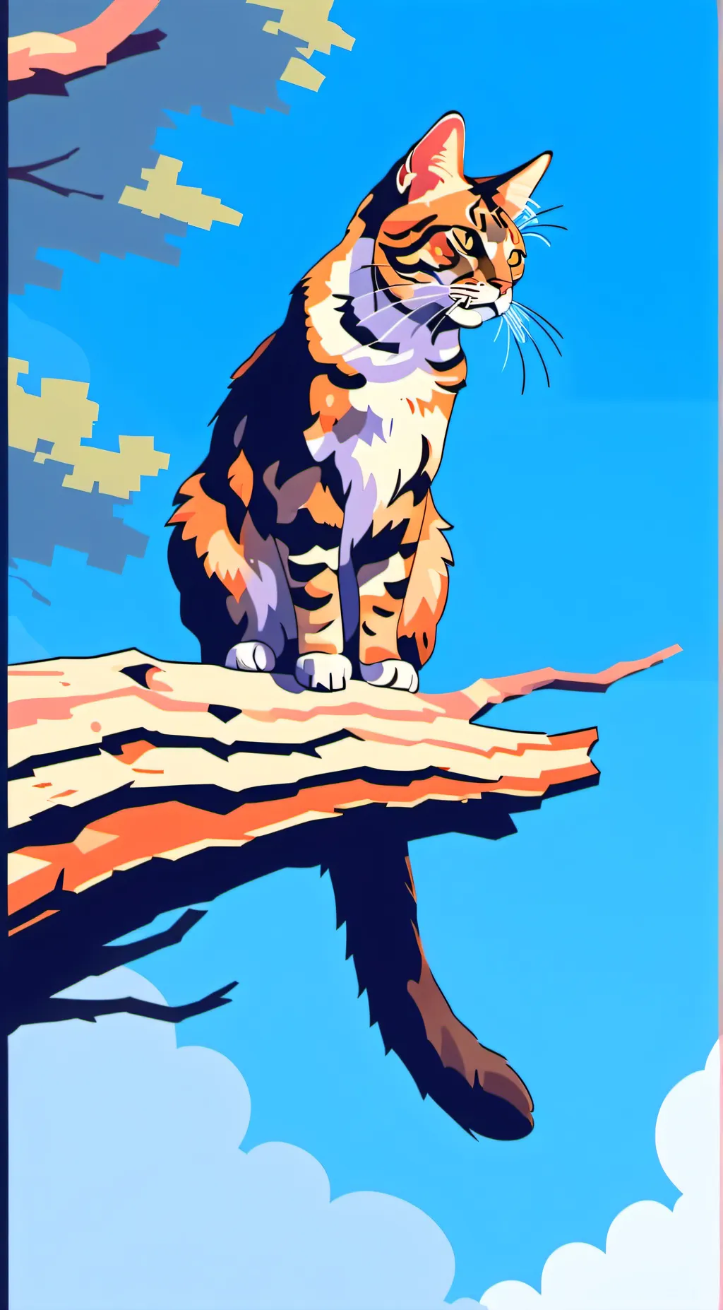 ai character: spotted'paw background