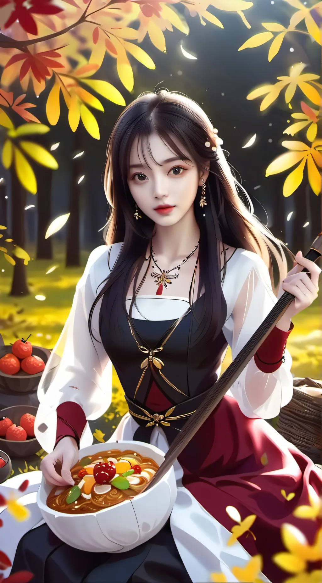 ai character: Lola  background