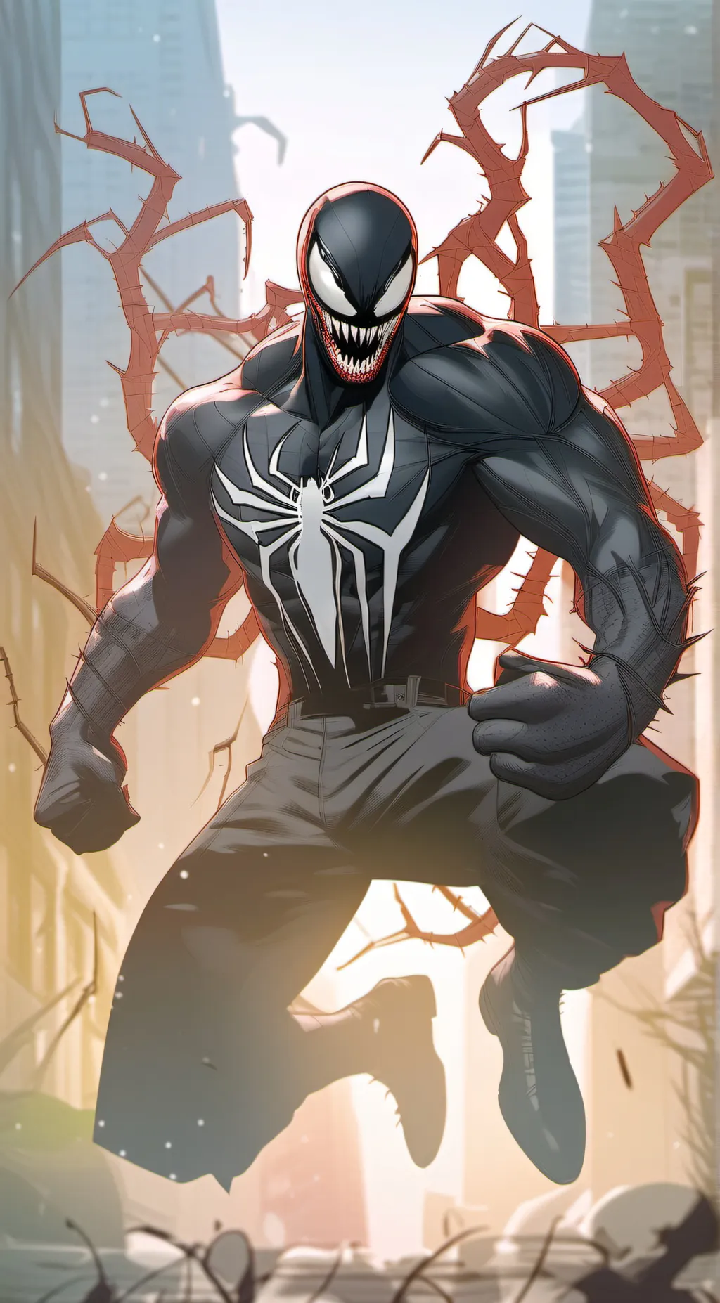 ai character: Venom background