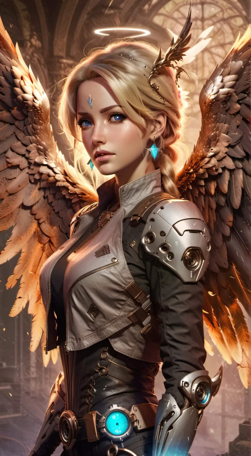 ai character: Mercy background