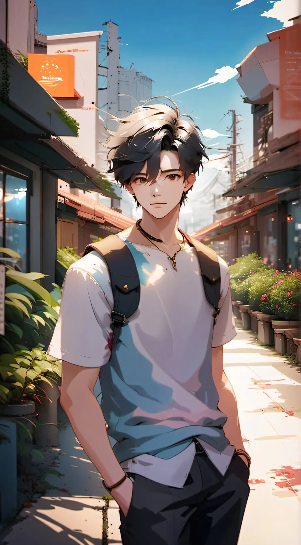 ai character: <Adrian> background