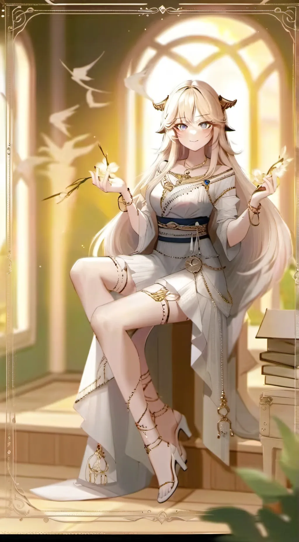 ai character: Freyja background