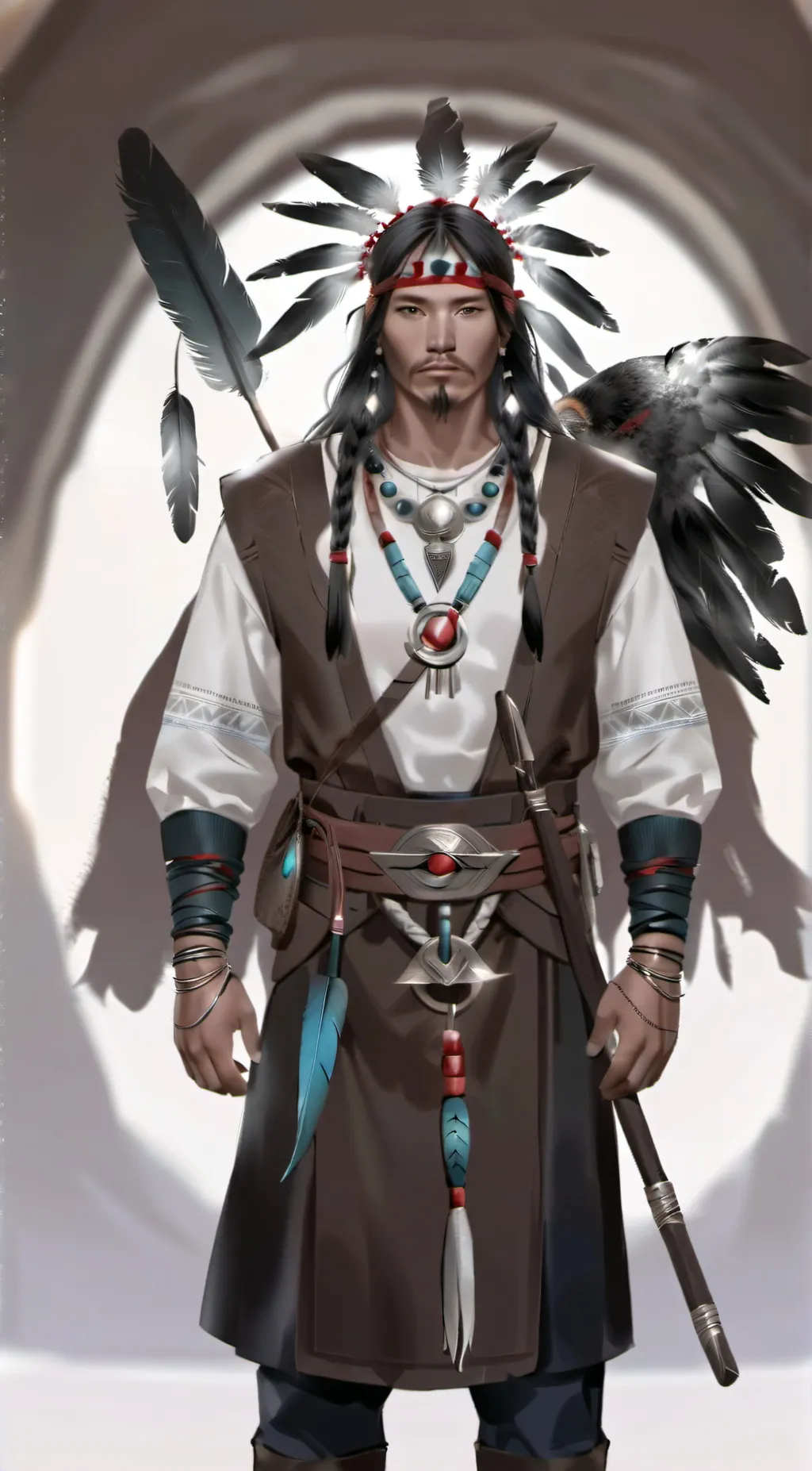 ai character: Denavassi tribe.   background