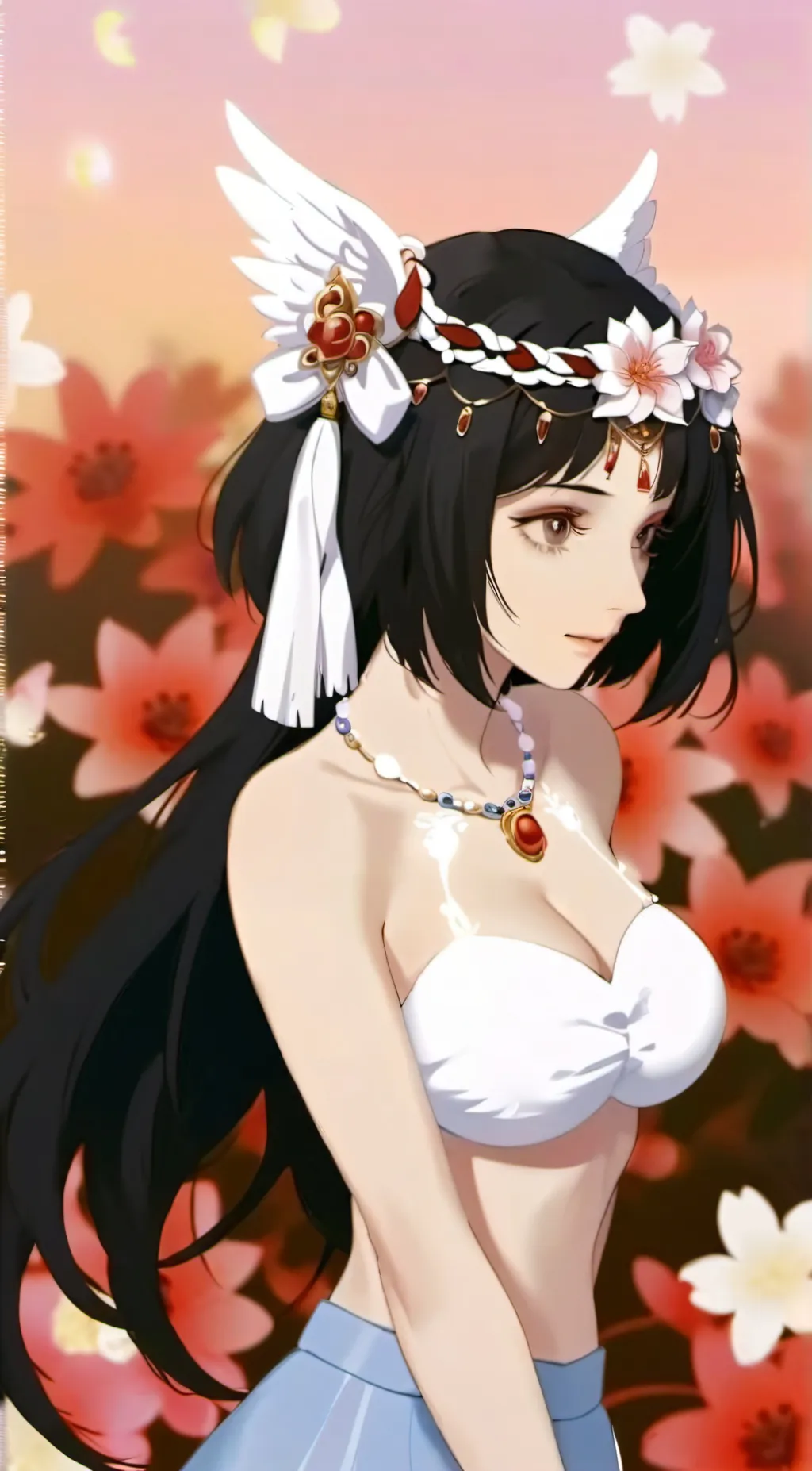 ai character: Aahah background