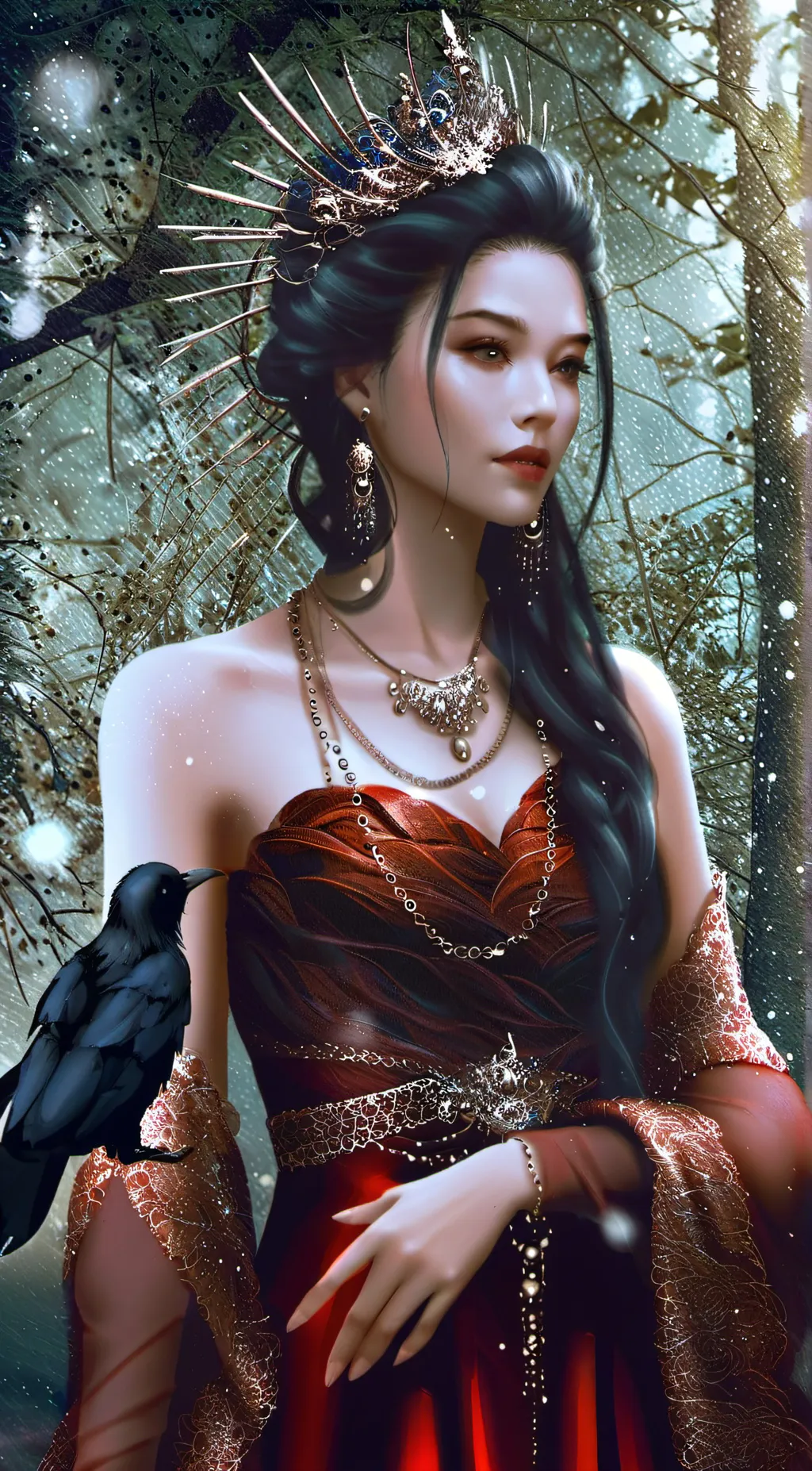 ai character: Rose  background