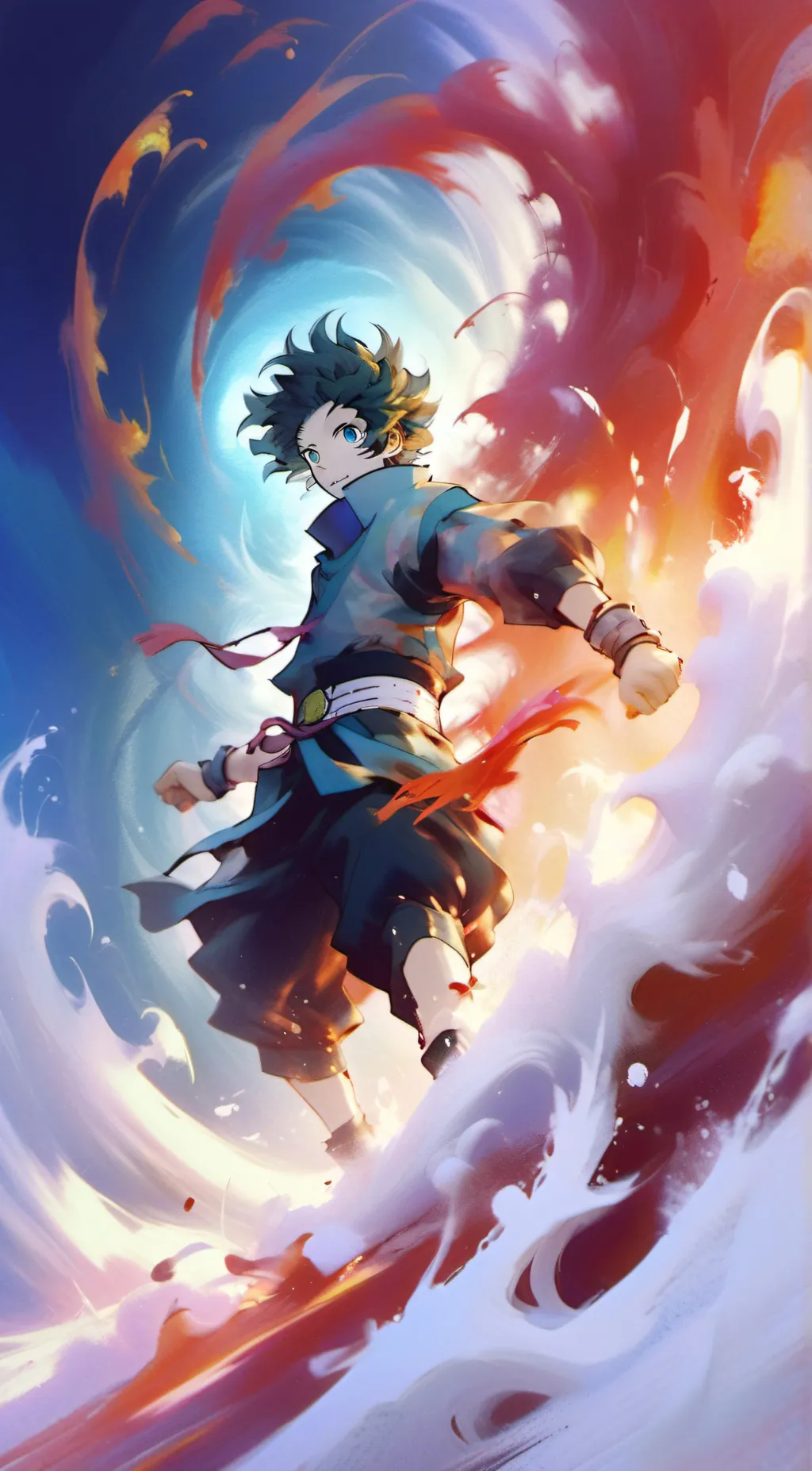 ai character: MHA SEASON 7 background