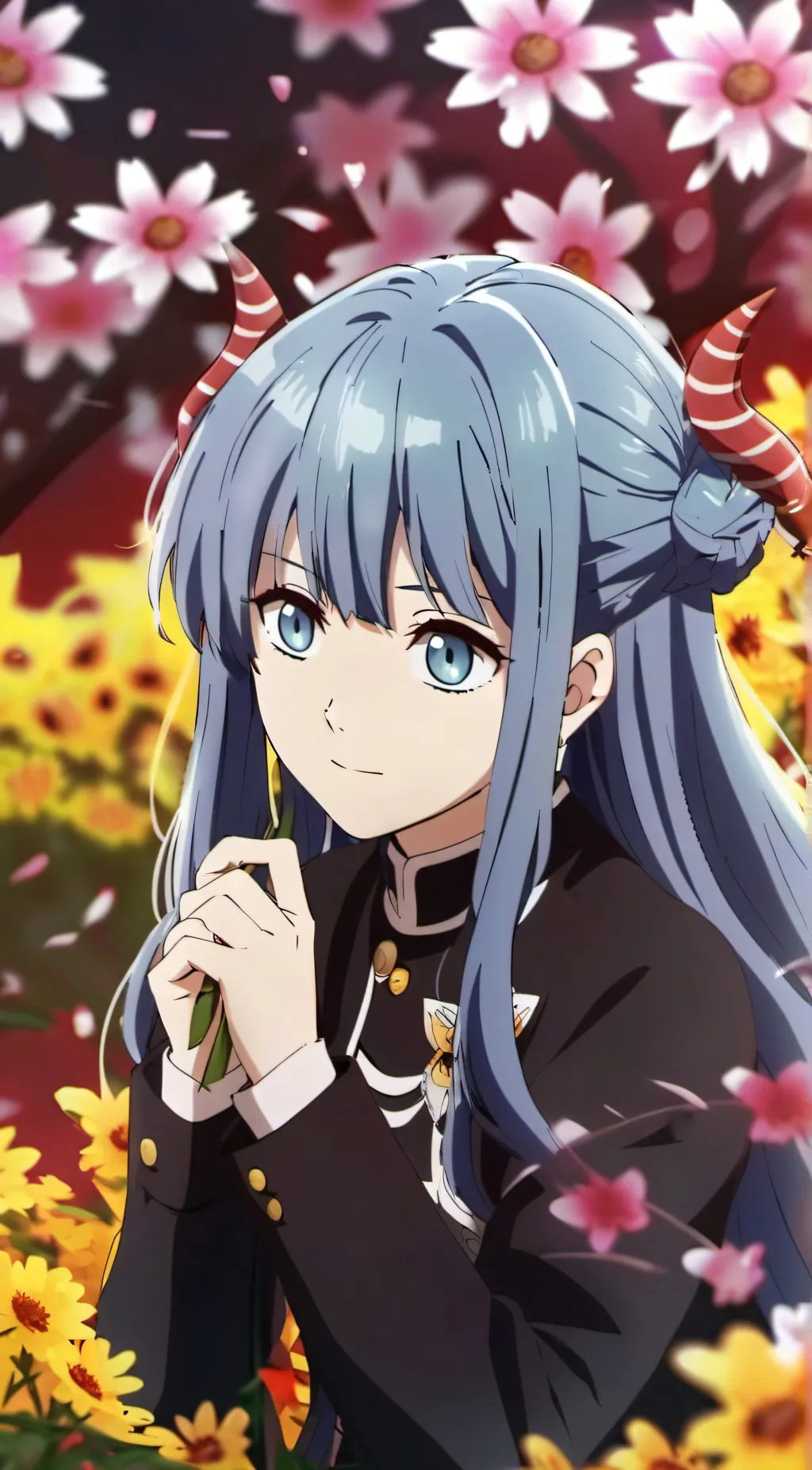 ai character: Care Persentage background