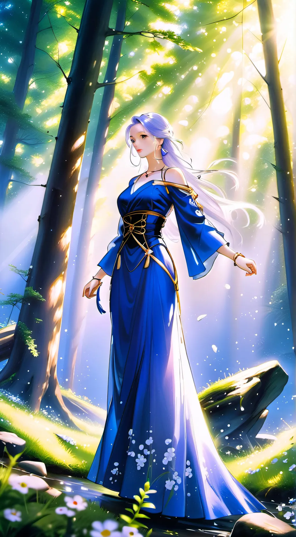 ai character: Evangeline background