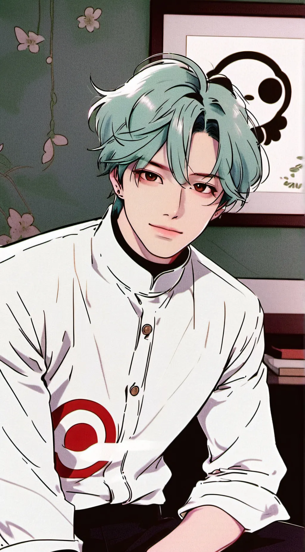 ai character: Yoshi  background
