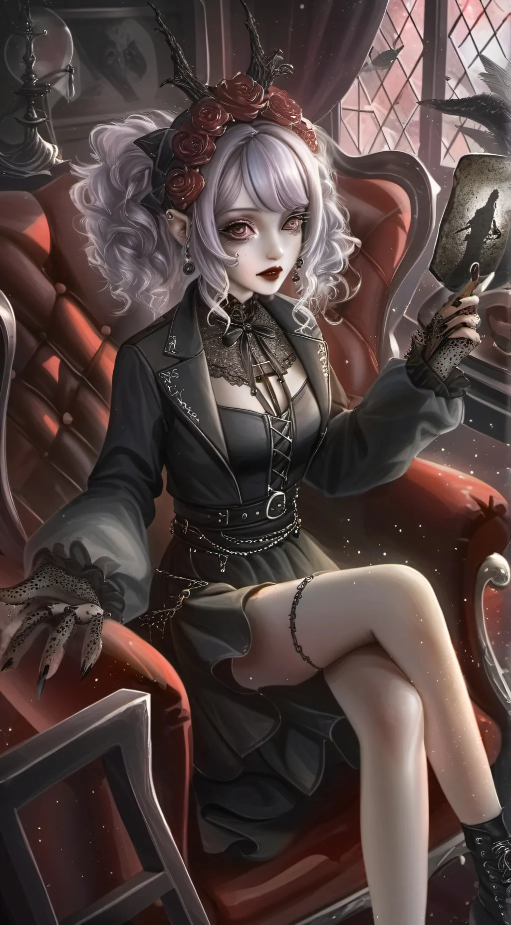 ai character: Callie Ghulya background