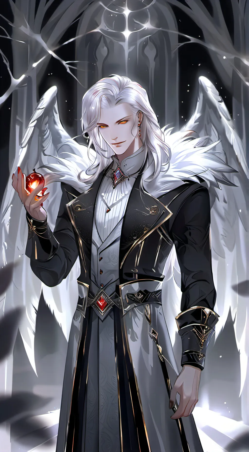 ai character: Orpheus  background