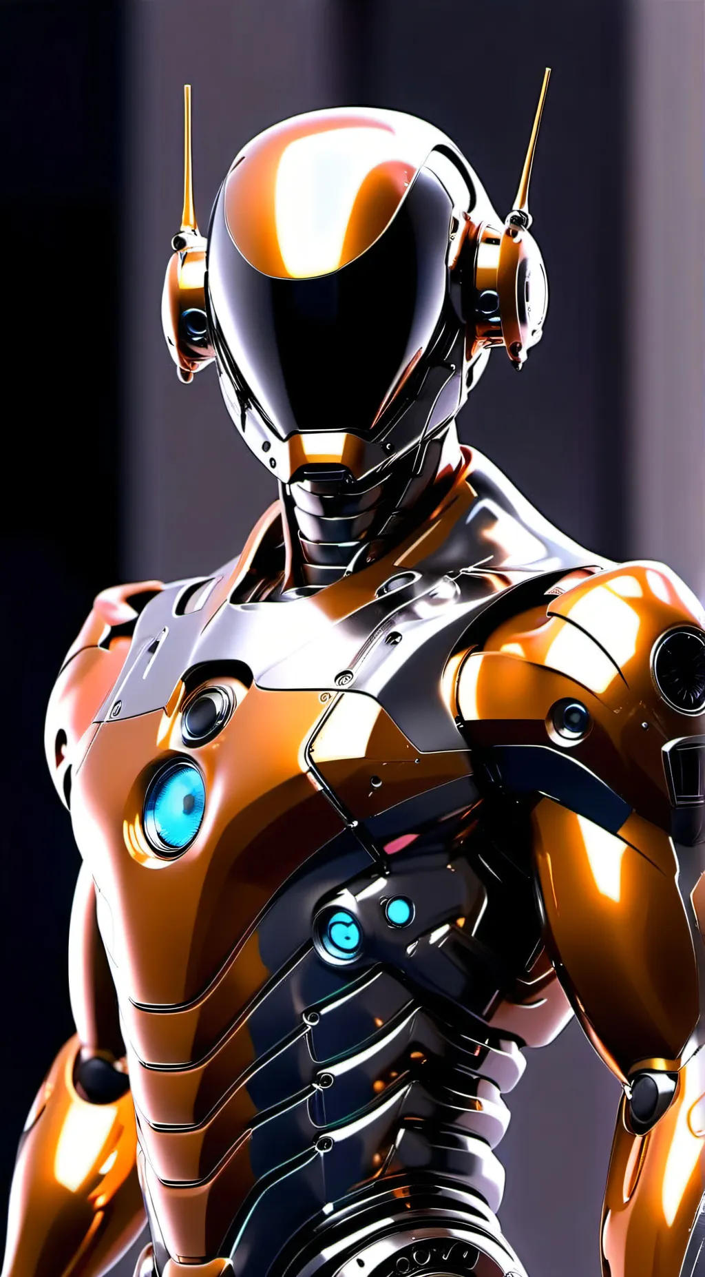 ai character: Y E S background