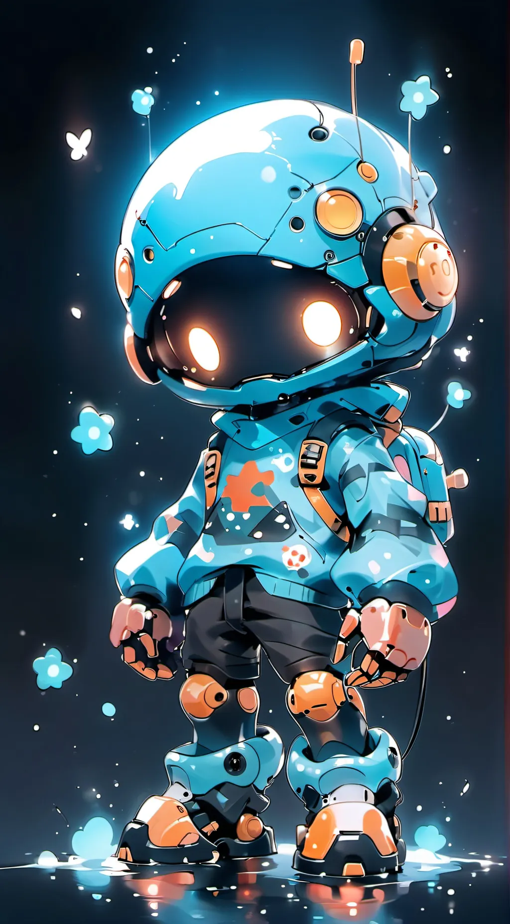 ai character: Robo background