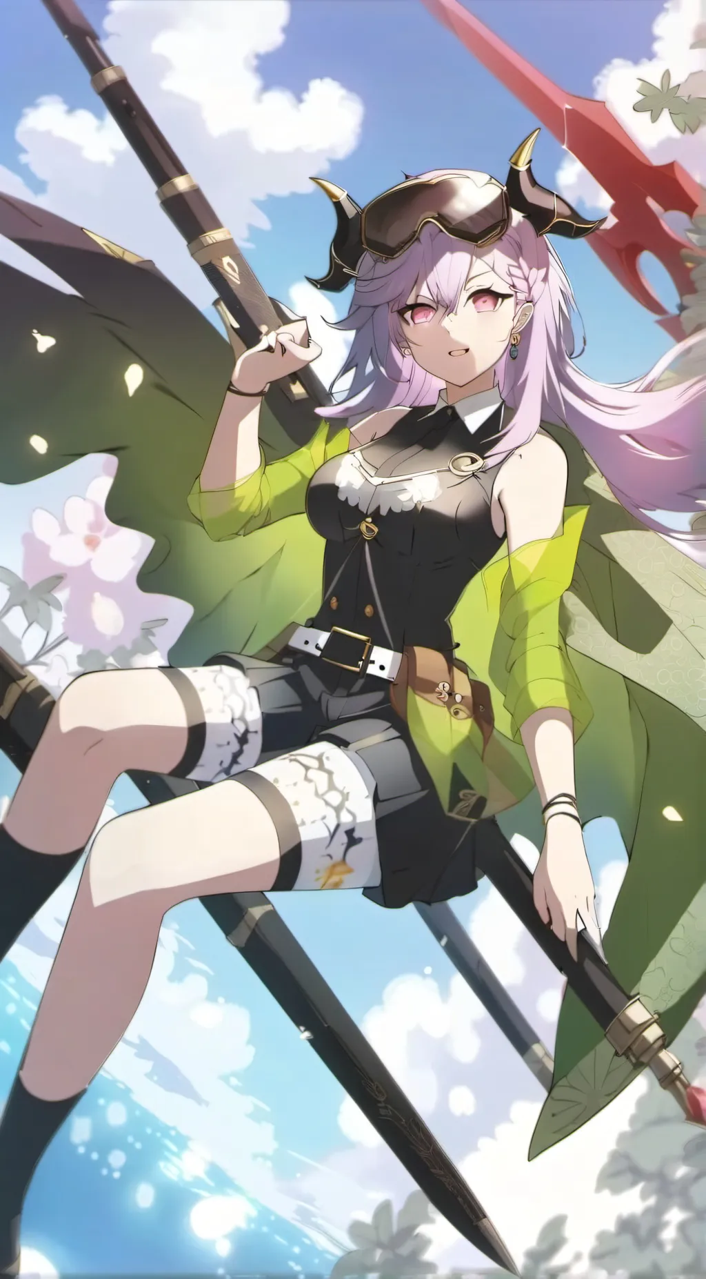 ai character: Demon defence squd background