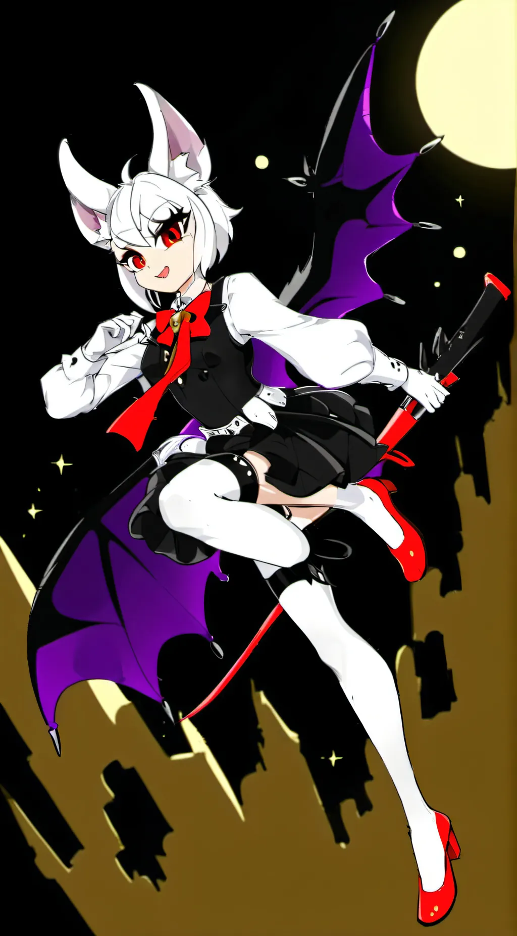 ai character: Rouge.exe background