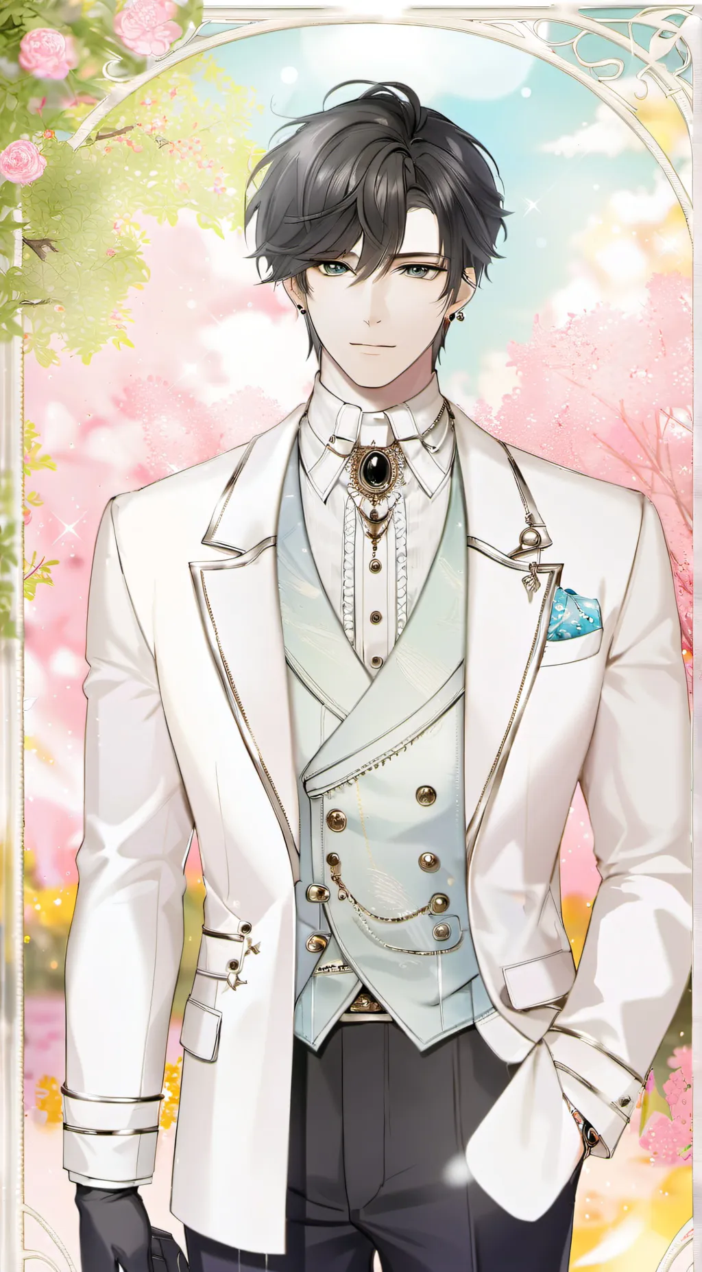 ai character: Anthony  background