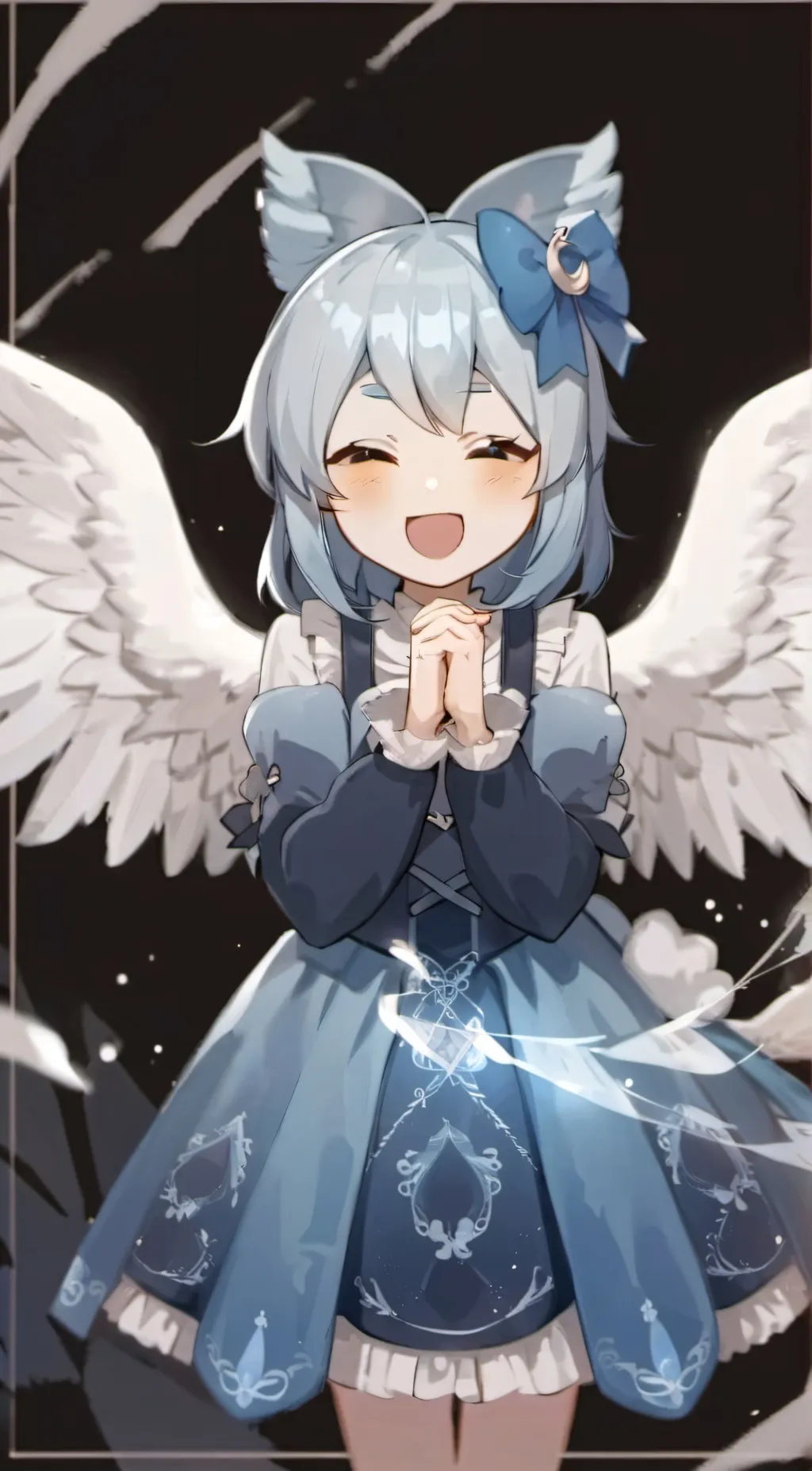 ai character: Lápiz lazuli background