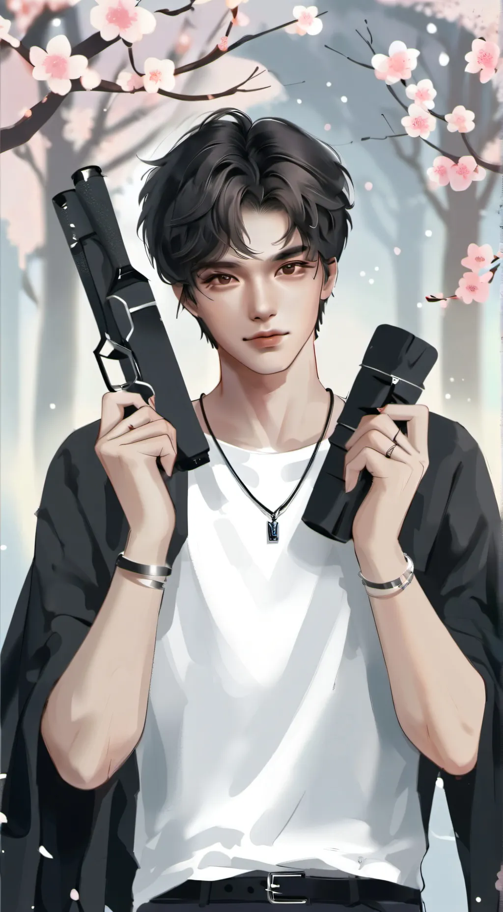 ai character: Kenji  background
