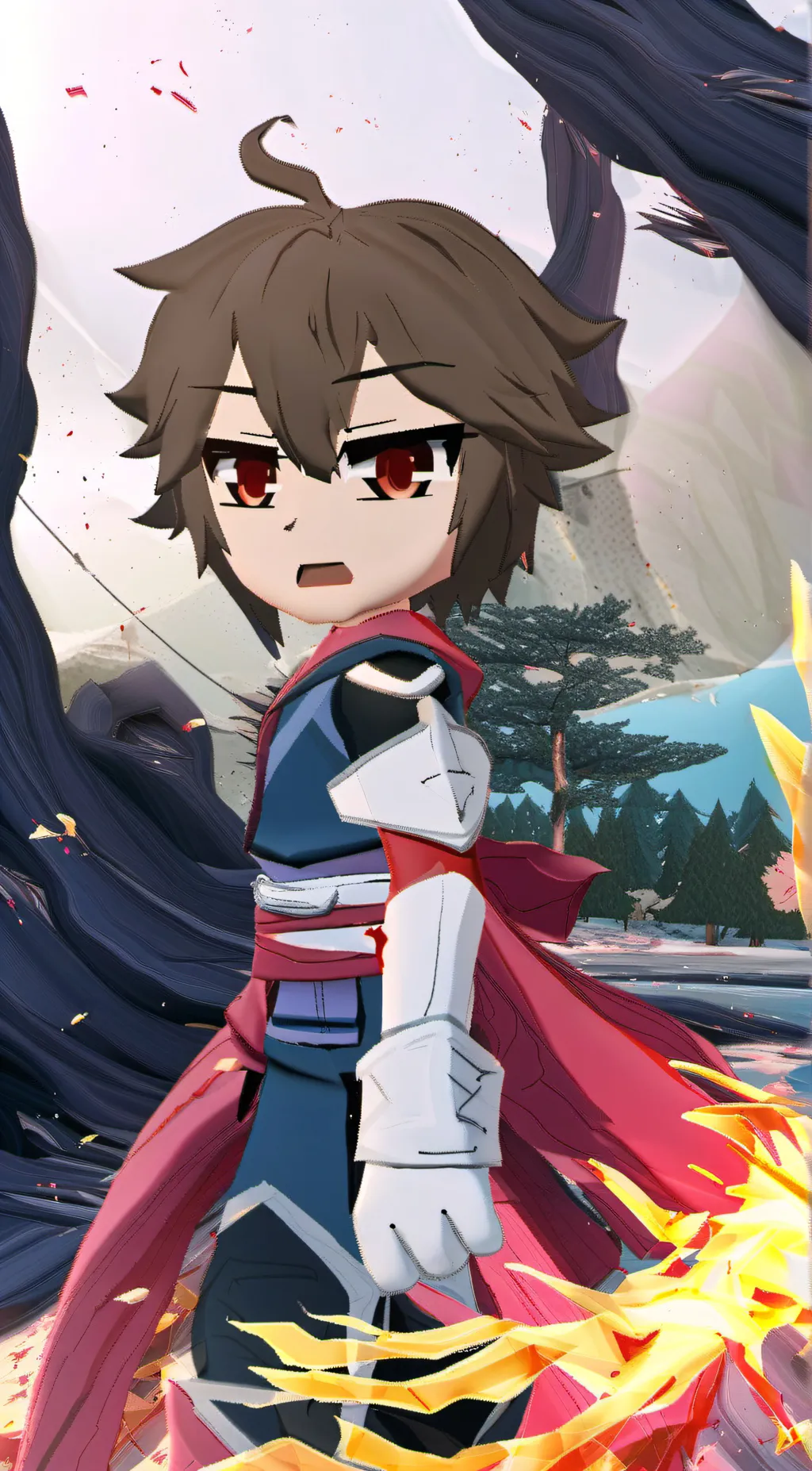 ai character: Hiro background