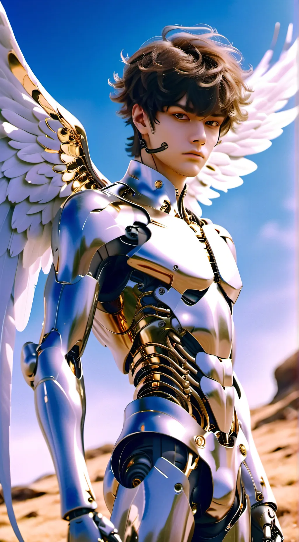 ai character: oliver background