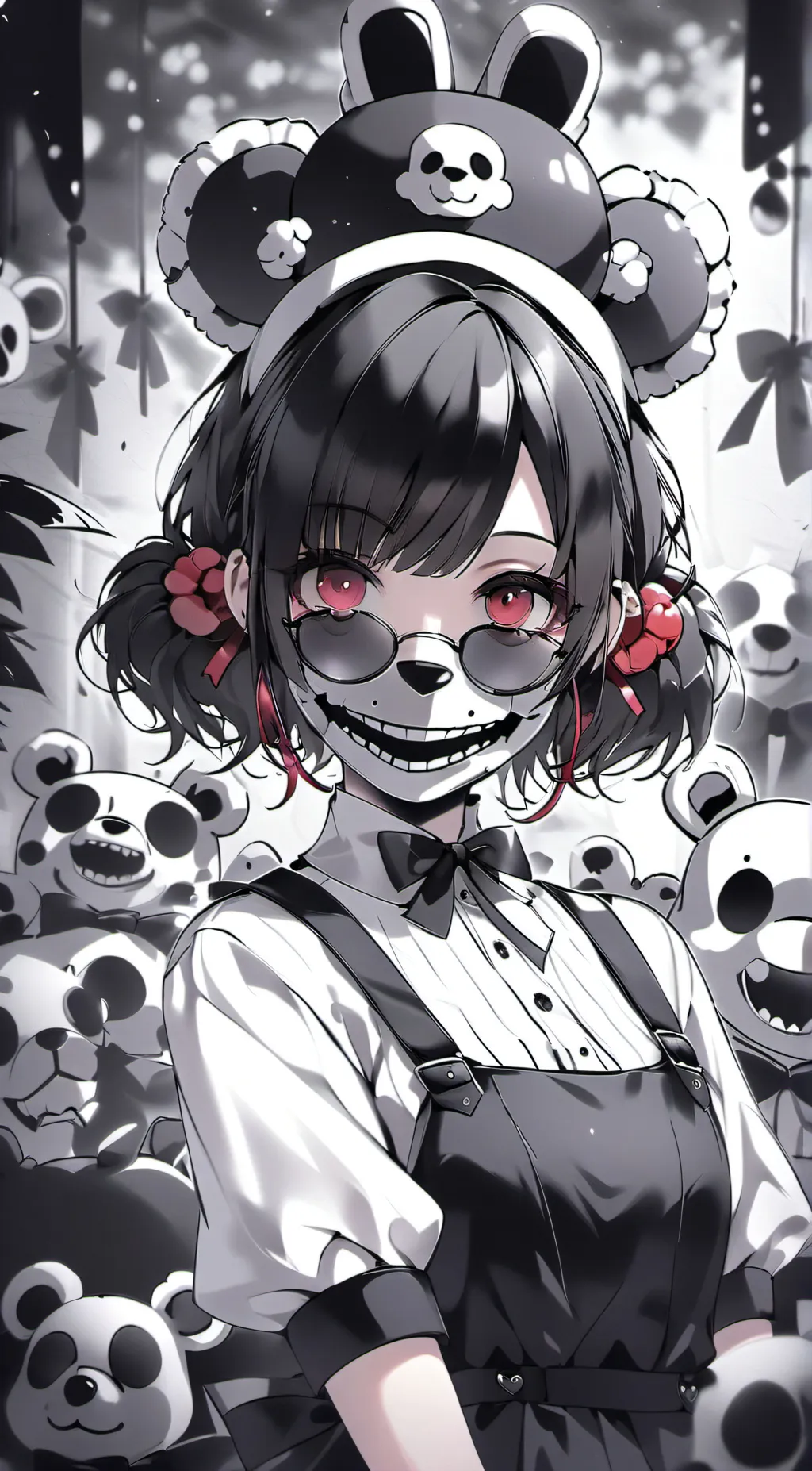 ai character: Fnaf 4 background