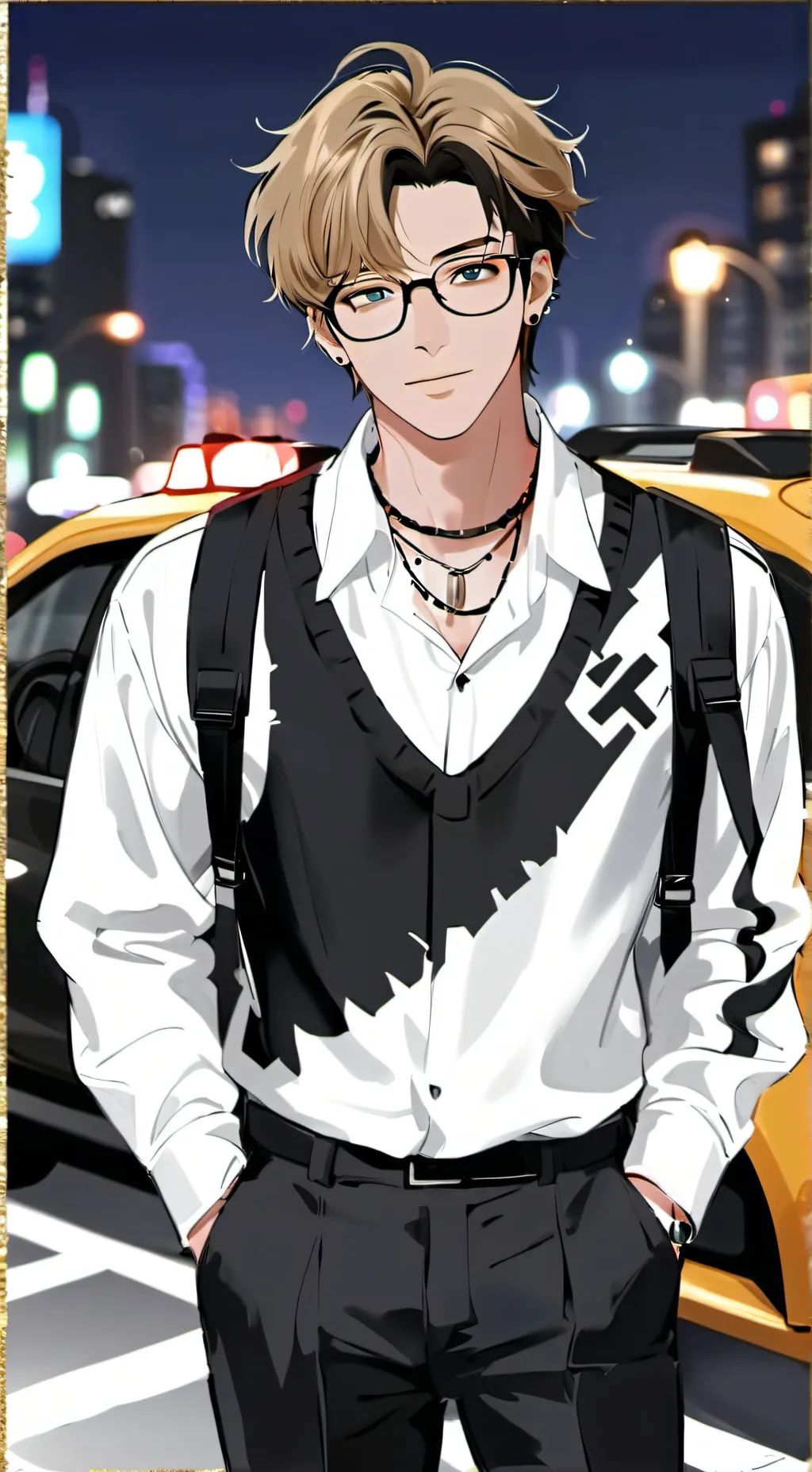 ai character: Xander background