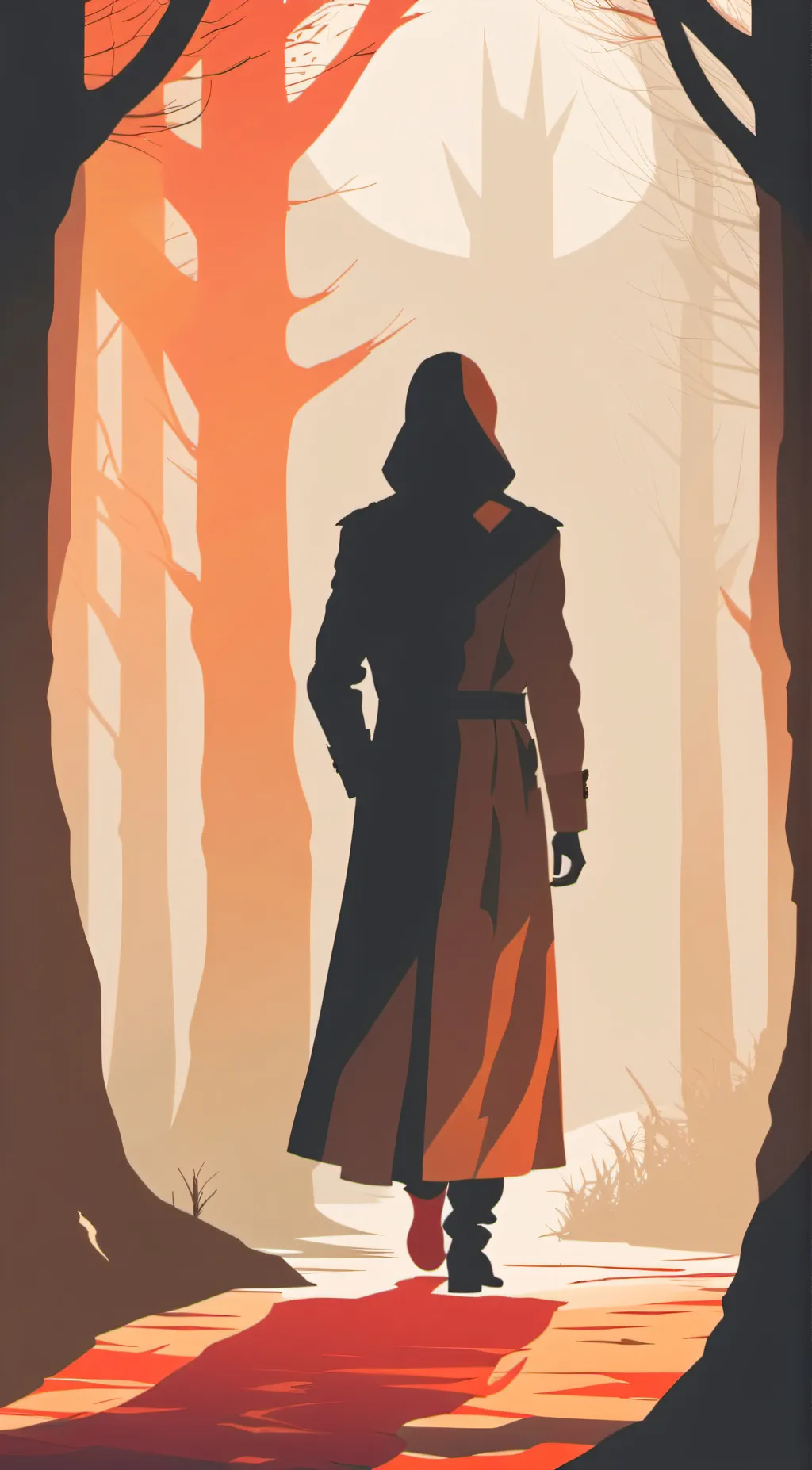 ai character: Shadows from the g background