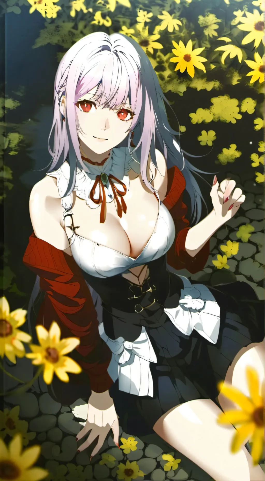 ai character: Melanie  background