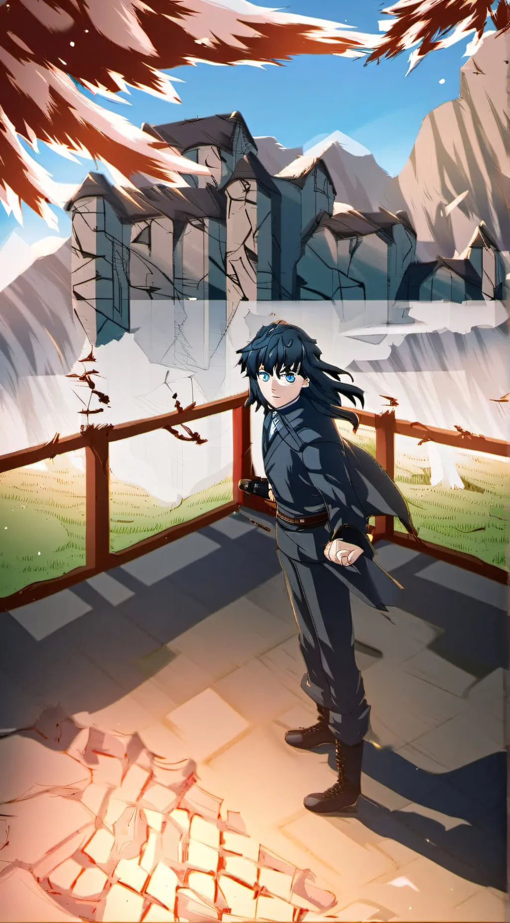 ai character: Muichiro background