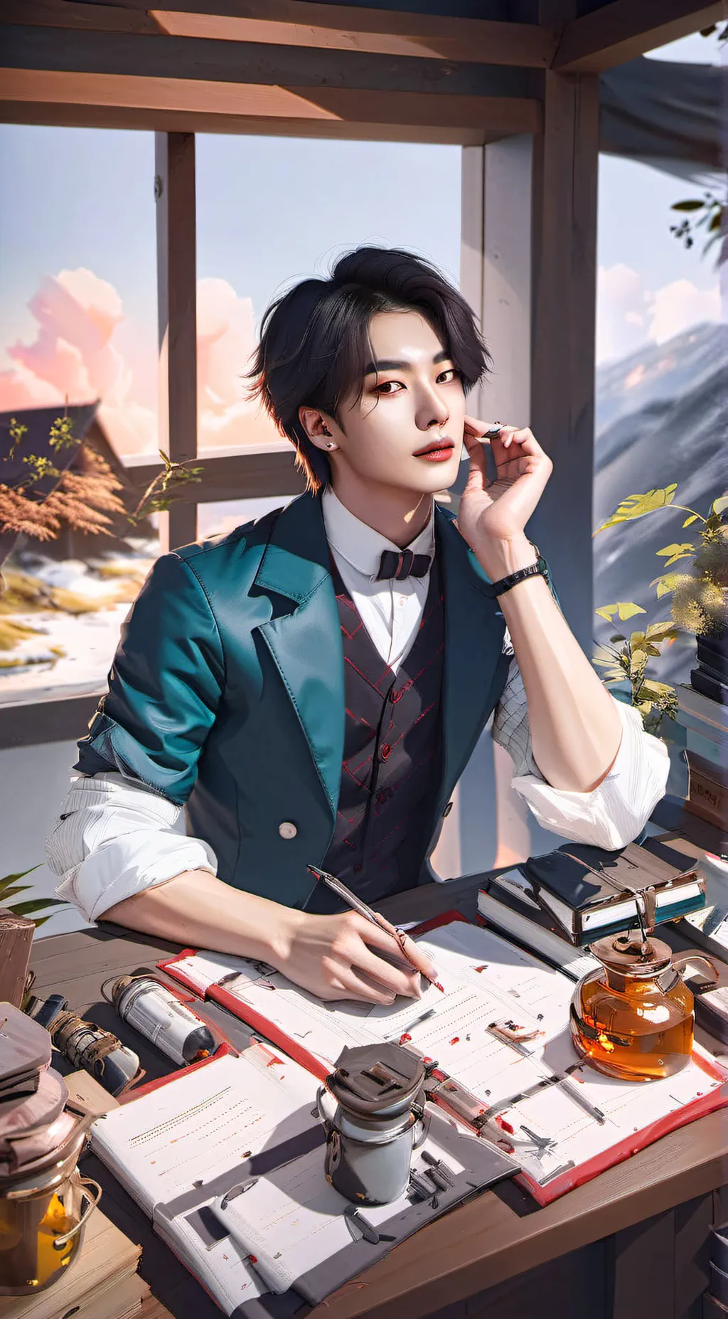 ai character: zach background