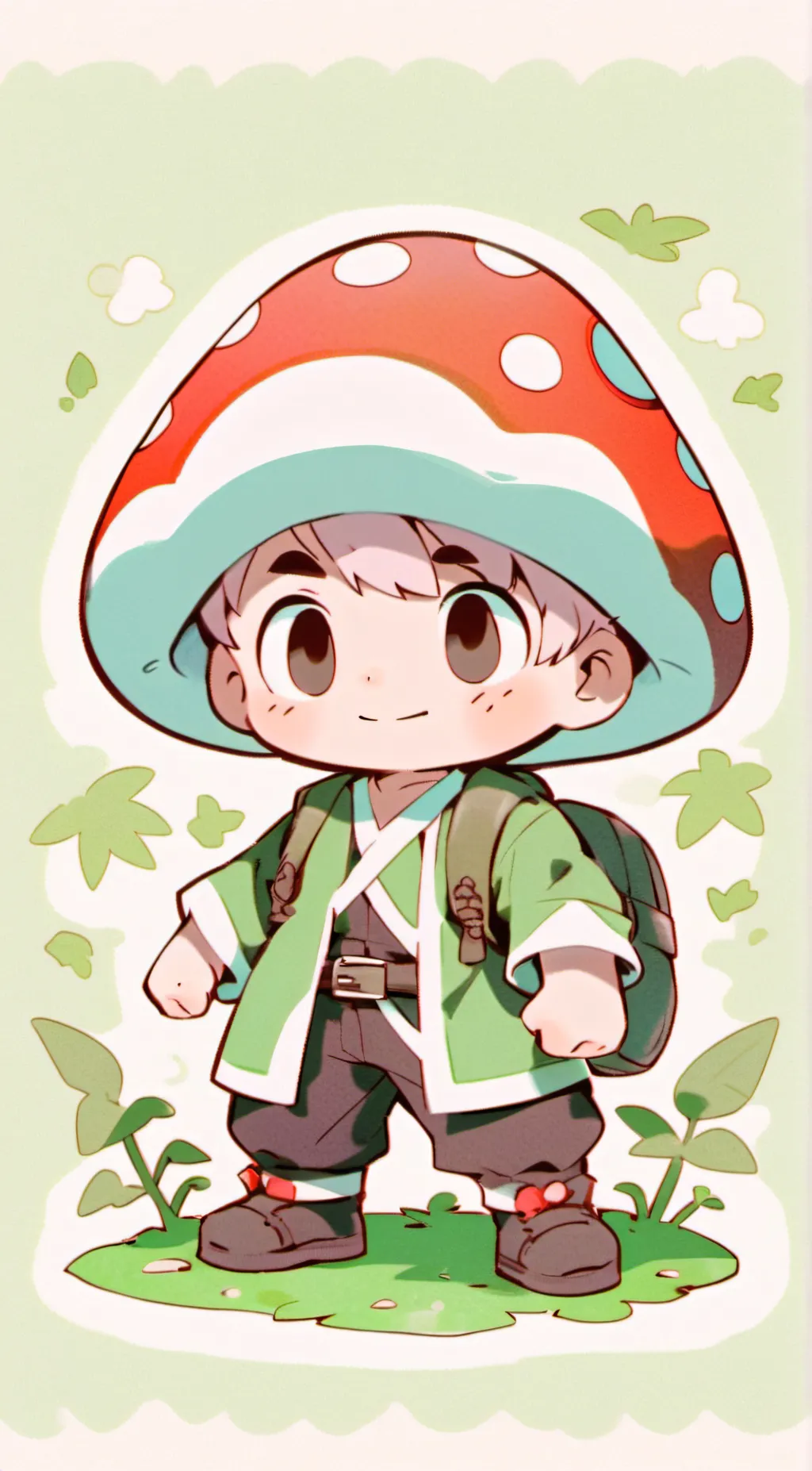 ai character: Toad(Mario) background