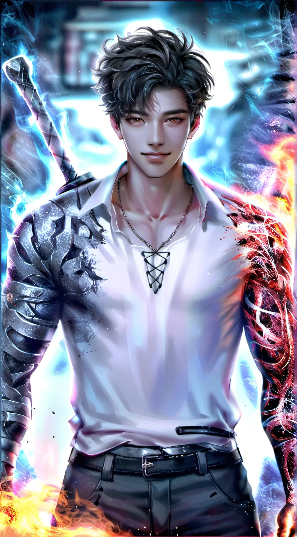 ai character: Reka Tasake  background