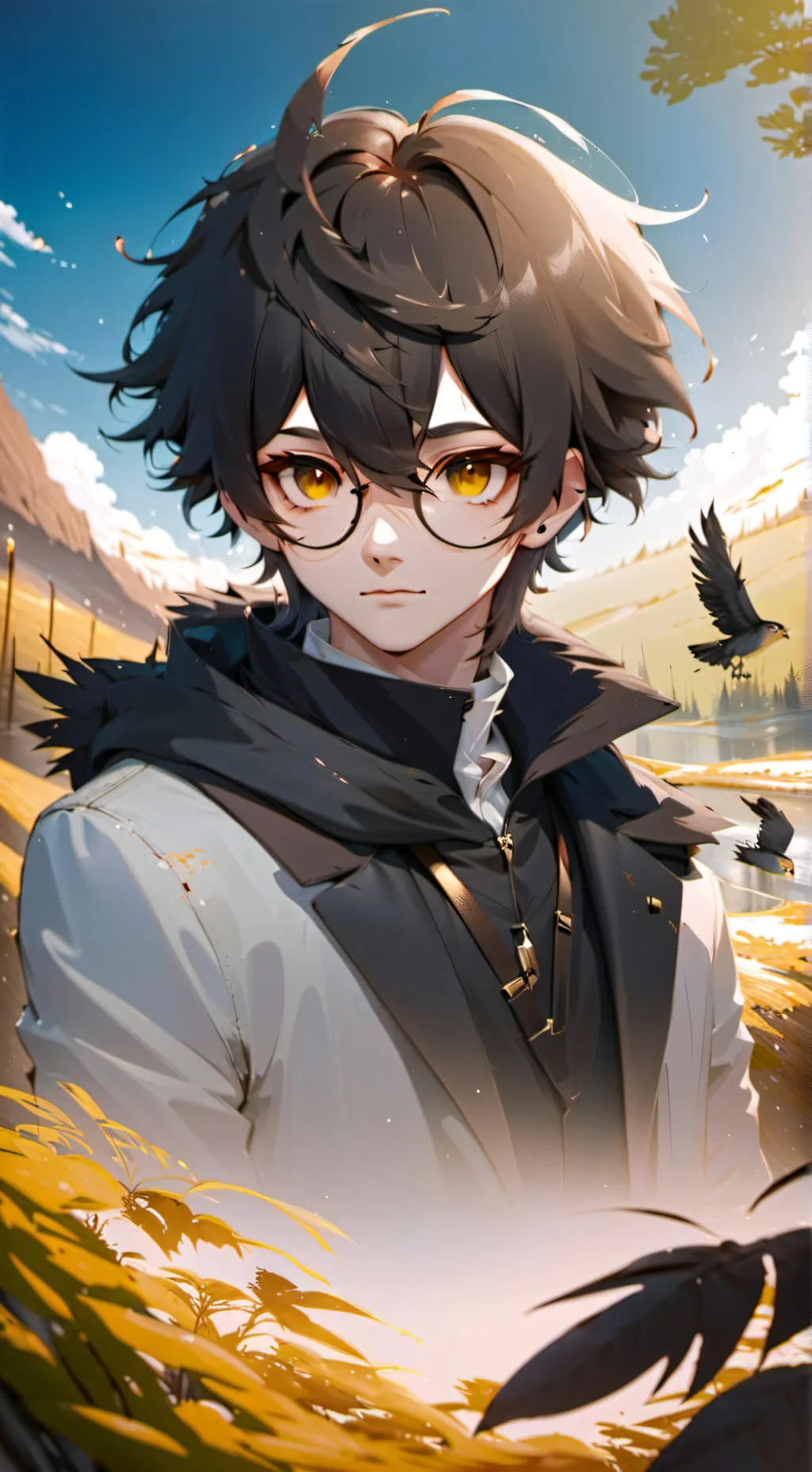 ai character: stolas  background