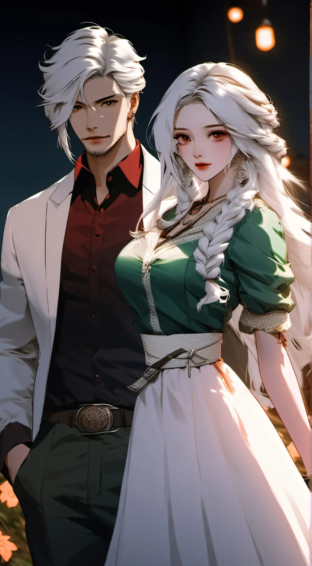 ai character: Liam and Lila background