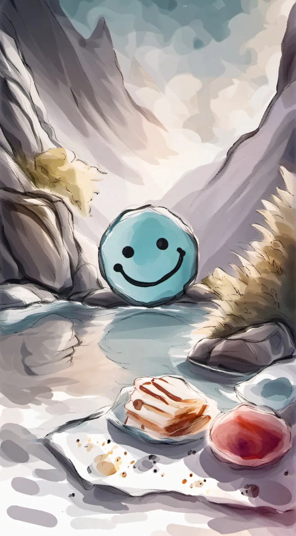ai character: SM//(Road trip🚘) background