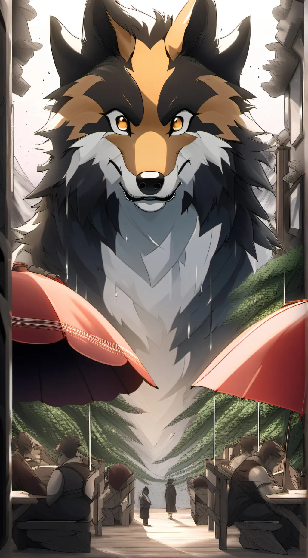 ai character: Tails background