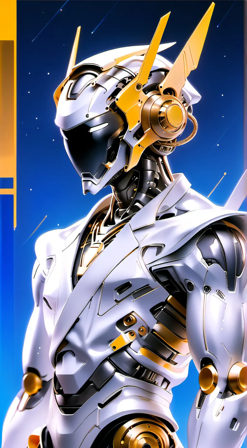 ai character: two scuffed  background