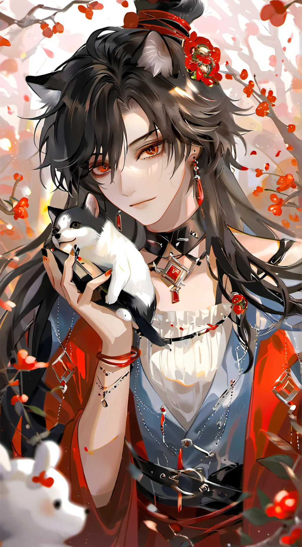 ai character: Akaki Jun background
