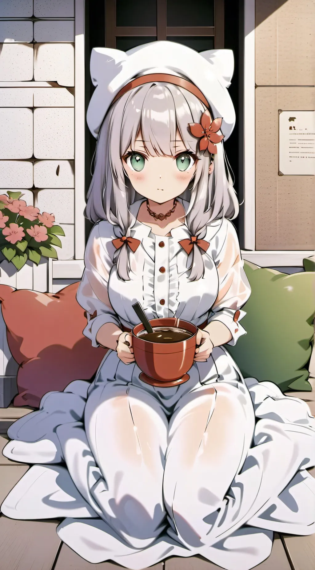 ai character: Lily background