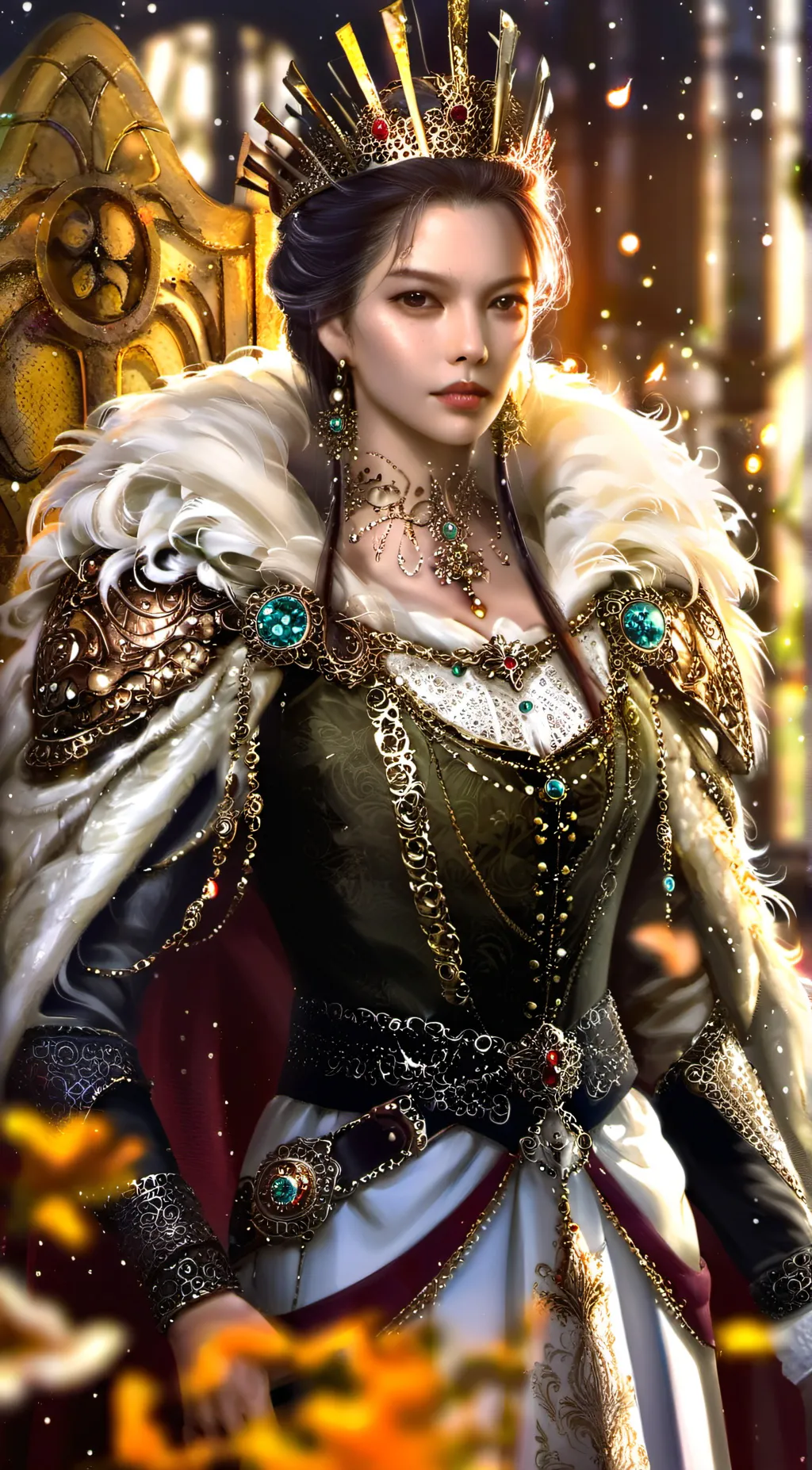 ai character: Queen Ruby background
