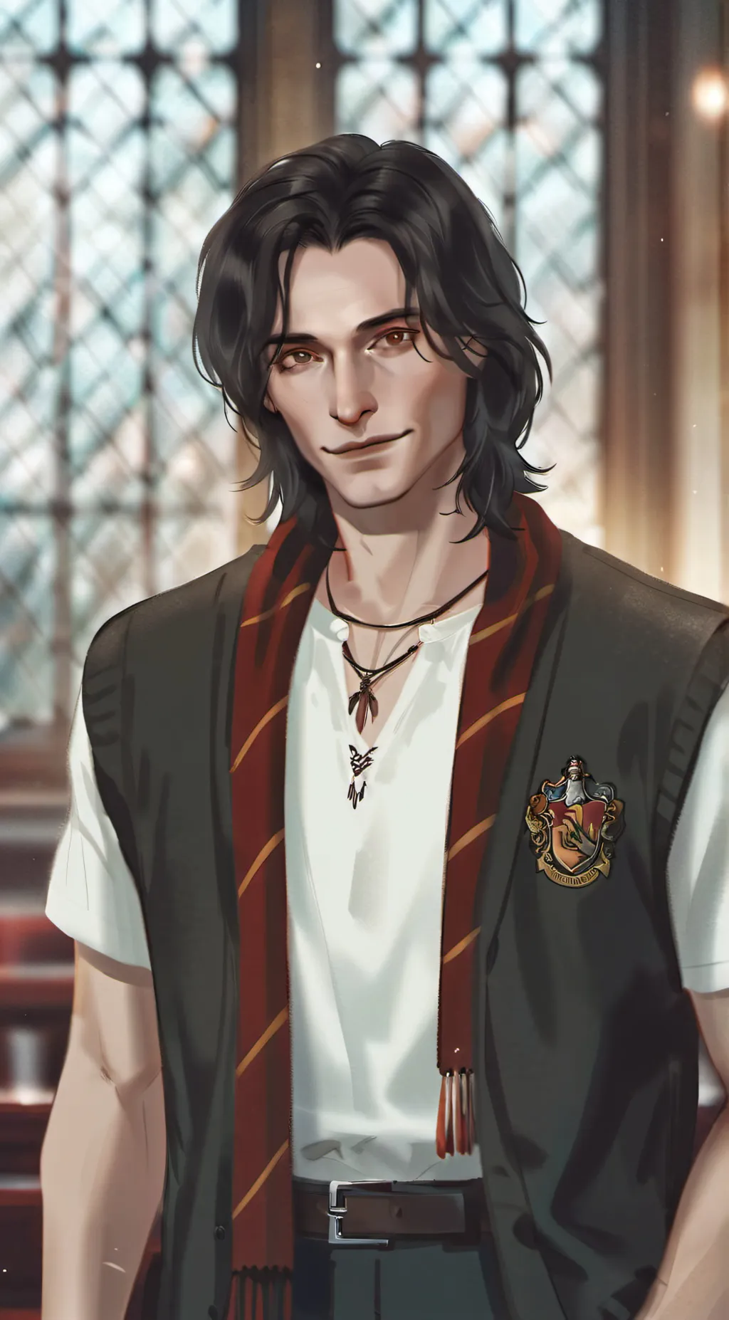 ai character: Sirius Black background
