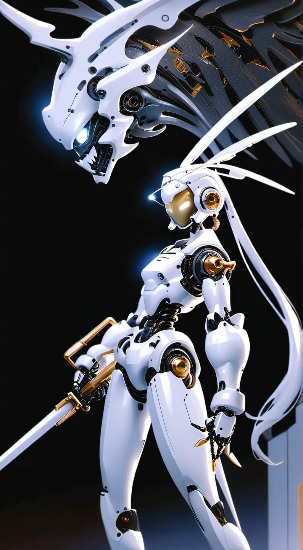 ai character: Aria background