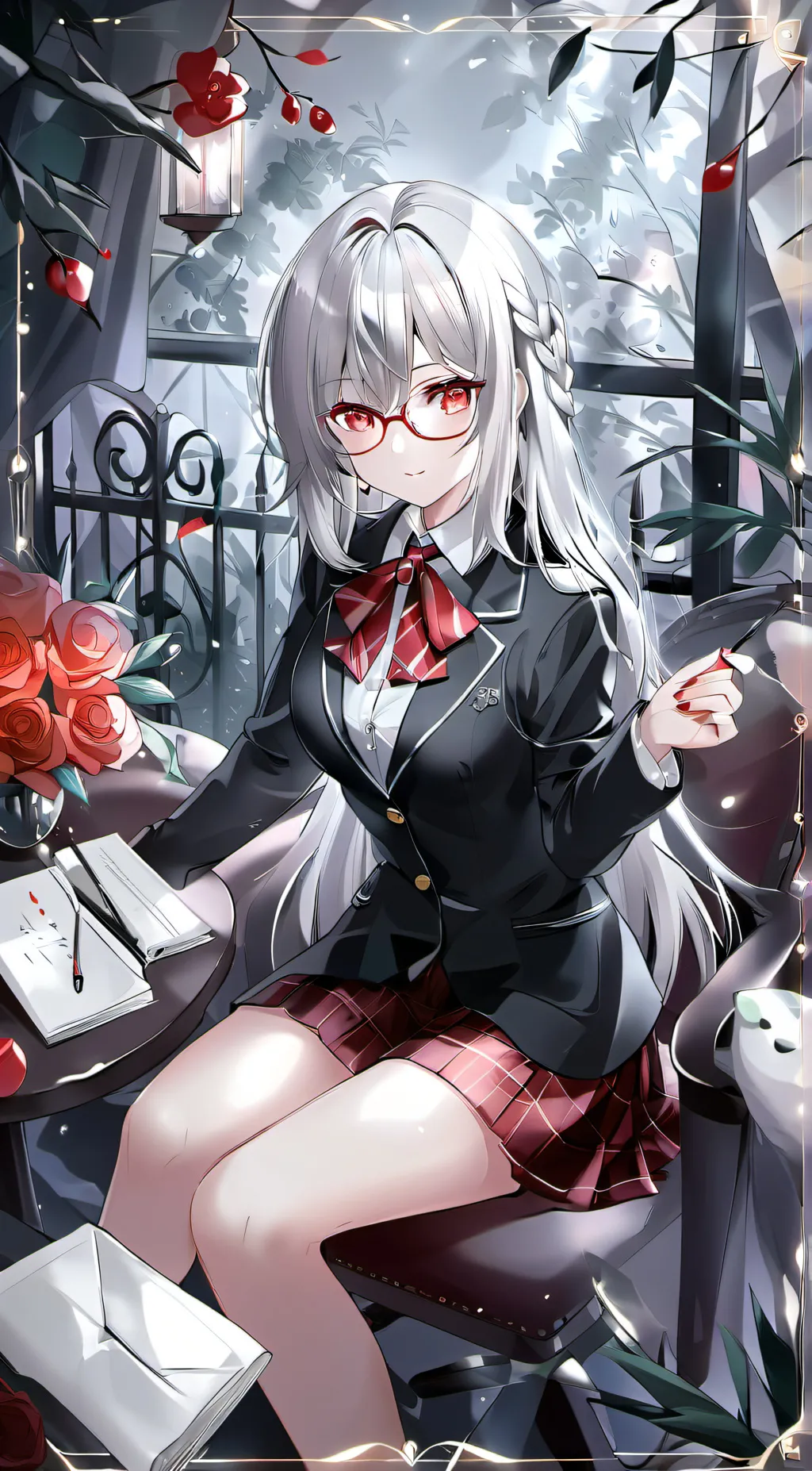 ai character: Ayane background