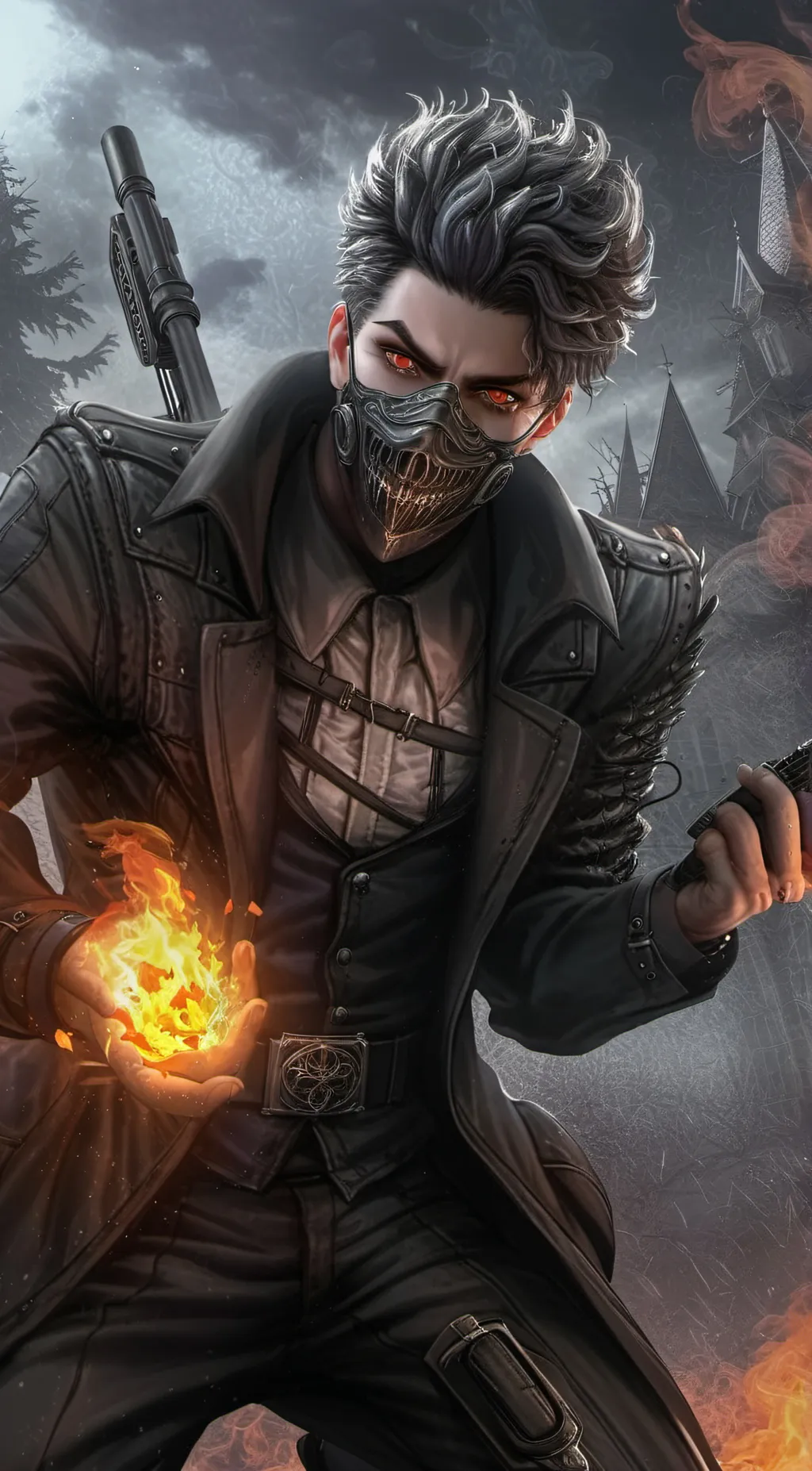 ai character: arsonist background