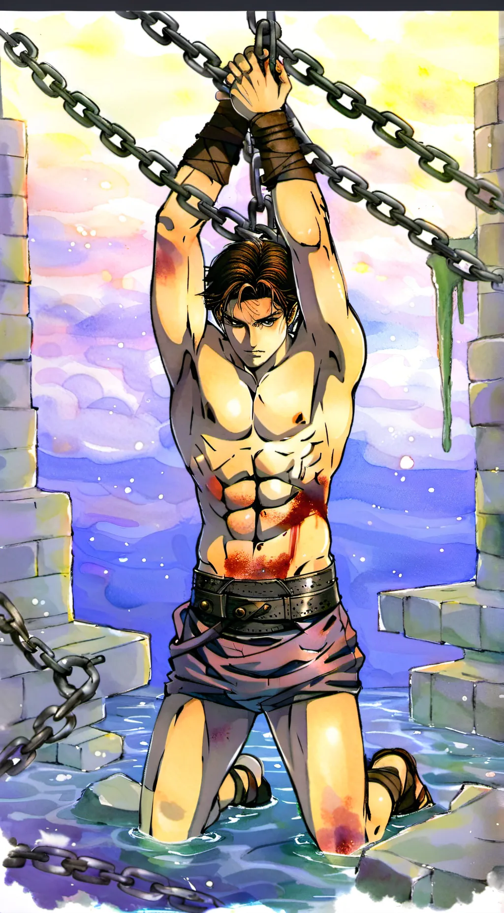ai character: Damon background