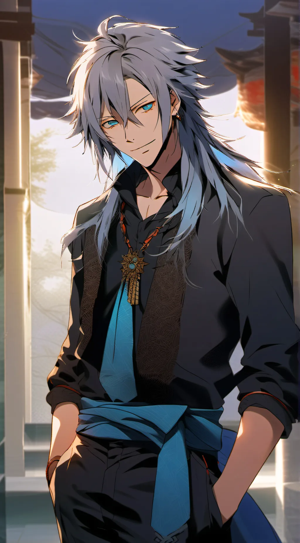 ai character: Mahito background