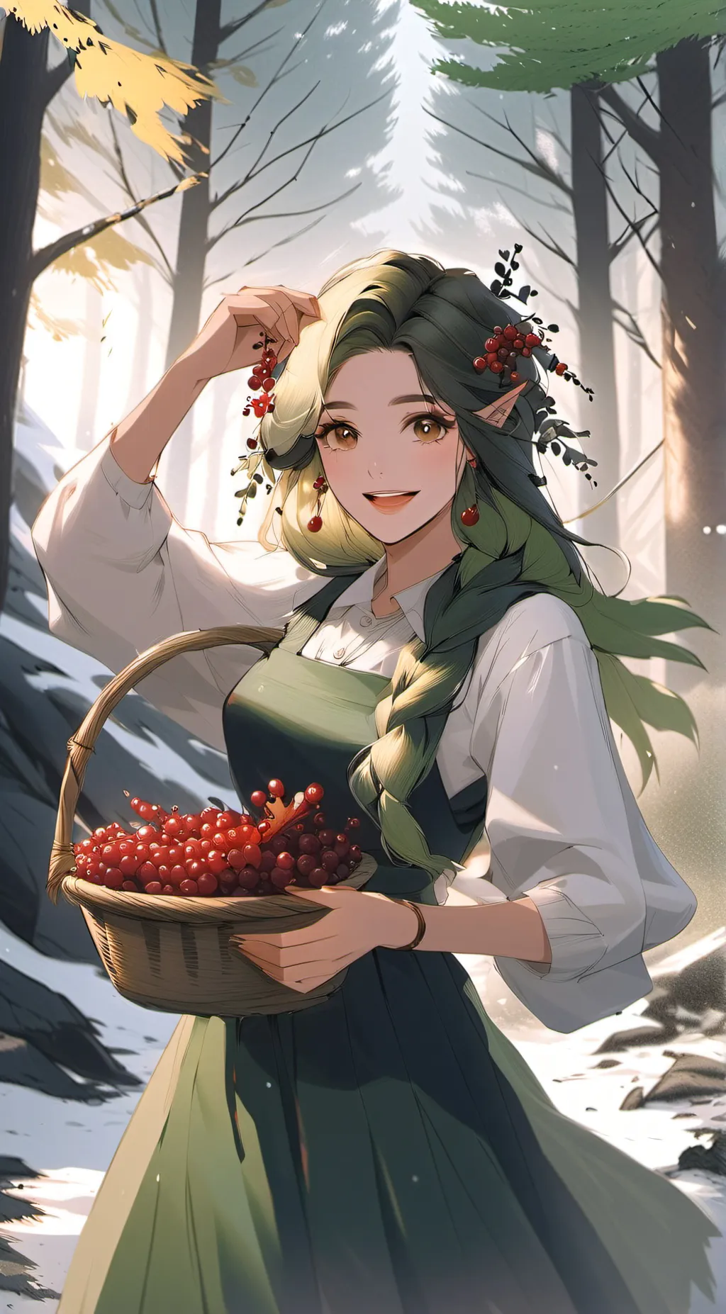 ai character: Mona background